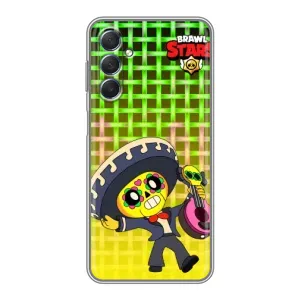 Чехлы Brawl Stars для Sansung Galaxy M54 (5G) (AlphaPrint) (Поко в самбреро)