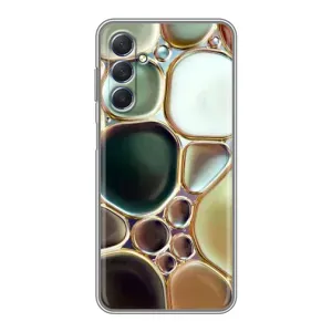 Мраморний чехол на Sansung Galaxy M54 (5G) (VPrint) (Радужний Мрамор)