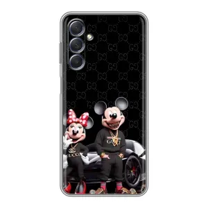 Чехол Disney Mouse Sansung Galaxy M54 (5G) (PREMIUMPrint) (Семья Маусов)