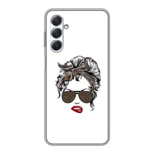 Чохли Луі Вітон для Sansung Galaxy M54 (5G) (AlphaPrint - LOUIS VUITTON) (стильна з луі вітон)