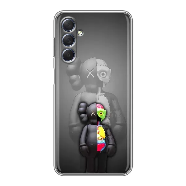 Чехол с принтом «Тело Bearbrick» для Samsung Galaxy M54 (5G)