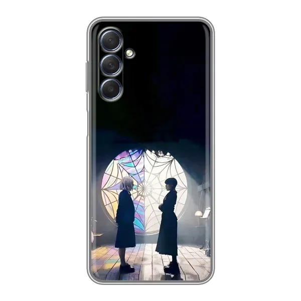Чохол з принтом «Венздей та Інід» для Samsung Galaxy M54 (5G)