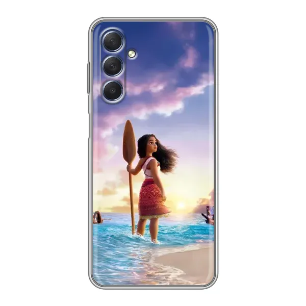 Чехол с принтом «Моана с веслом» для Samsung Galaxy M54 (5G)