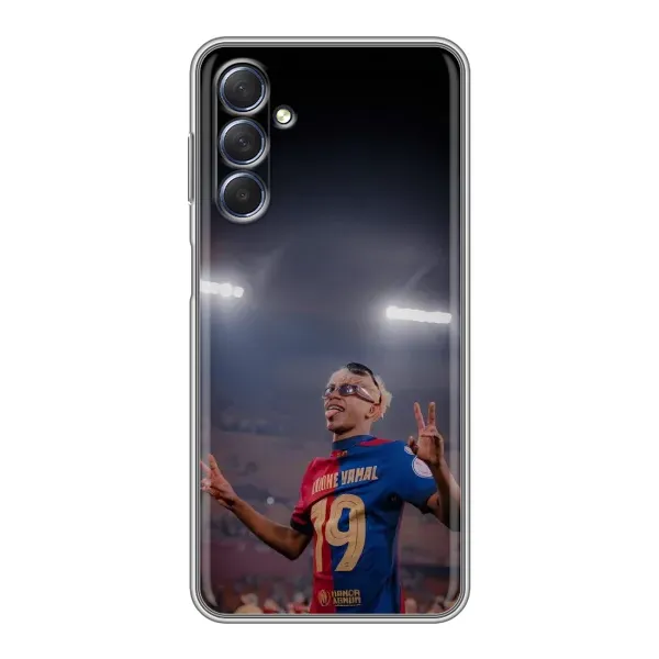 Чехол с принтом «Ямаль на стадионе» для Samsung Galaxy M54 (5G)
