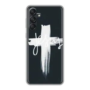 Чехол для Samsung Galaxy M55 5G (AlphaPrint) - (Христианские) (Иисус)