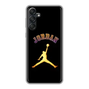 Чохли для Samsung Galaxy M55 5G - з картинкою JORDAN (AlphaPrint) (Jordan Gold)