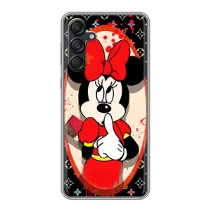 Чехол Disney Mouse Samsung Galaxy M55 5G (PREMIUMPrint) (Минни Маус ЛВ)