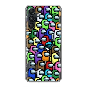 Чохли Амонг Ас для Samsung Galaxy M55 5G (AlphaPrint) (Убитий)