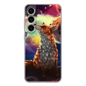 Чохли з картинкою Лисичка для Samsung Galaxy M56 (VPrint) (Лисичка в космосі)