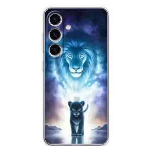 Чохол з картинкою ЛЕВ для Samsung Galaxy M56 (VPrint) (Маленький лев)