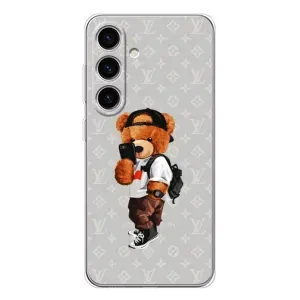 Бренднові Чохли для Samsung Galaxy M56 - (PREMIUMPrint) (Ведмедик Луі)