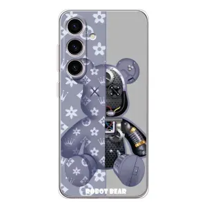 Крутые Чехлы Луи Виттон для Samsung Galaxy M56 (AlphaPrint) (Робот Мишка)
