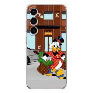 Чехлы для Samsung Galaxy M56 - Скрудж МакДак Louis Vuitton (PREMIUMPrint) (Скрудж ЛВ)