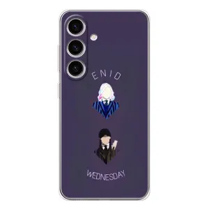 Чехлы Венсдей на Samsung Galaxy M56 Уэнсдей (AlphaPrint) (Уэнздей и подруга)