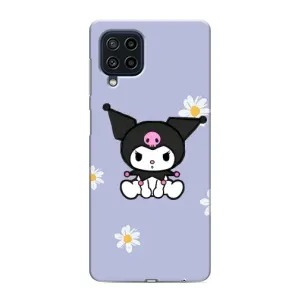 Чохол з кроликом Куромі на Samsung Galaxy M62 (Куромі в квітах)