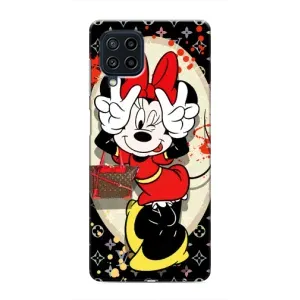 Чехол Disney Mouse Samsung Galaxy M62 (PREMIUMPrint) (Минни peace)