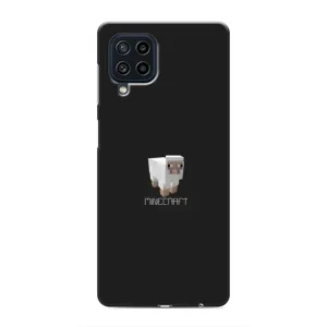 Чехол Майнкрафт на Samsung Galaxy M62 (AlphaPrint) Minecraft (Овечка Майнкрафт)