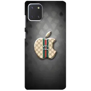 Чехлы ГУЧЧИ для Самсунг Галакси Ноут 10 Лайт (AlphaPrint) (Apple gucci)
