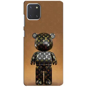 Чехлы для Samsung Galaxy Note 10 Lite - Bearbrick Louis Vuitton (PREMIUMPrint)