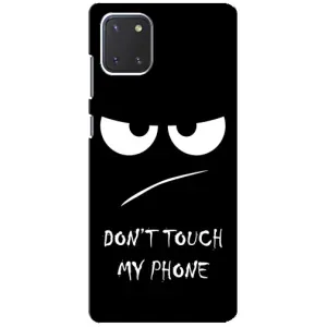 Чехол с принтом «Dont Touch» для Samsung Galaxy Note 10 Lite