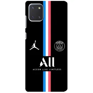 Чехлы PSG для Samsung Galaxy Note 10 Lite (AlphaPrint) (футболка ПСЖ)