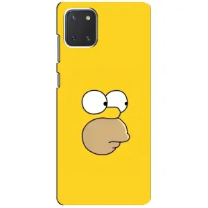 Чехол с Симпсонами для Samsung Galaxy Note 10 Lite (VPrint) (Гомер)