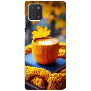Чехол с принтом «Кофе на желтом пледе» для Samsung Galaxy Note 10 Lite