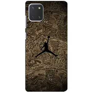 Чохли для Samsung Galaxy Note 10 Lite - з картинкою JORDAN (AlphaPrint) (Logo Jordan)