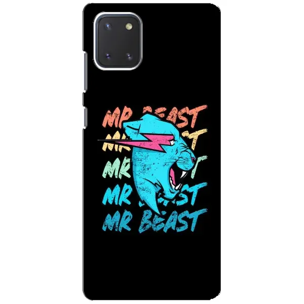 Чехол с принтом «logo Mr beast» для Samsung Galaxy Note 10 Lite Чехол с принтом «logo Mr beast» для Samsung Galaxy Note 10 Lite