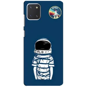 Чохол NASA для Samsung Galaxy Note 10 Lite (AlphaPrint) (Хлопчик в шоломі)