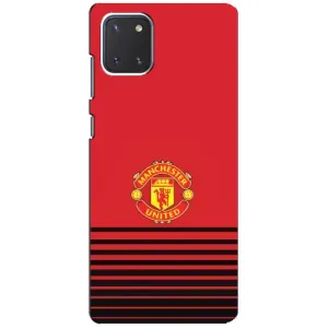 Чехол Манчестер Юнайтед для Самсунг Галакси Ноут 10 Лайт (AlphaPrint) (manchester united)