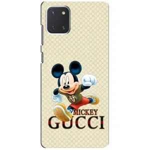 Чехол Disney Mouse Samsung Galaxy Note 10 Lite (PREMIUMPrint) (Mikki Gucci)