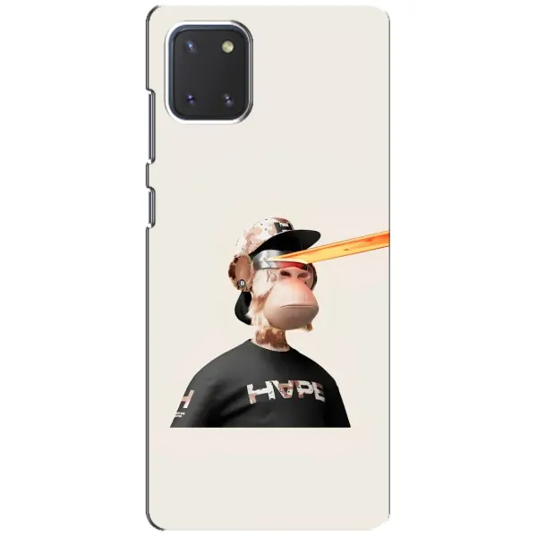Чохол з принтом «мавпа NFT в окулярах» для Samsung Galaxy Note 10 Lite
