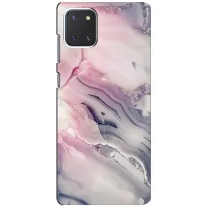 Мраморный чехол на Samsung Galaxy Note 10 Lite (VPrint) (Пурпурный Мрамор)