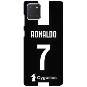 Чехол Криштиану Роналду для Samsung Galaxy Note 10 Lite (AlphaPrint) (RONALDO 7)