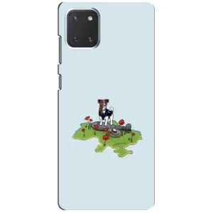 Чехлы с картинкой собаки Патрон для Samsung Galaxy Note 10 Lite (AlphaPrint) (Сапер Пес)