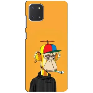 Чехлы с Обезьянами NFT для Samsung Galaxy Note 10 Lite (AlphaPrint) (Скучающая Обезьяна NFT)