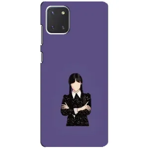 Чехлы Венсдей на Samsung Galaxy Note 10 Lite Уэнсдей (AlphaPrint)