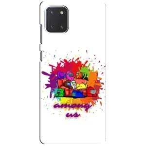 Чехол Амонг Ас для Samsung Galaxy Note 10 Lite (AlphaPrint) (Яркий АмонгАс)