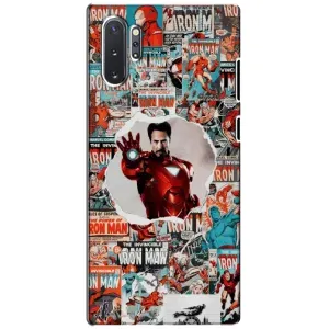 Чехлы с героями Марвел Samsung Galaxy Note 10 Plus (VPrint)