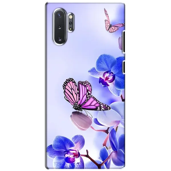 Чохол з принтом «Метелик на квітах» для Samsung Galaxy Note 10 Plus