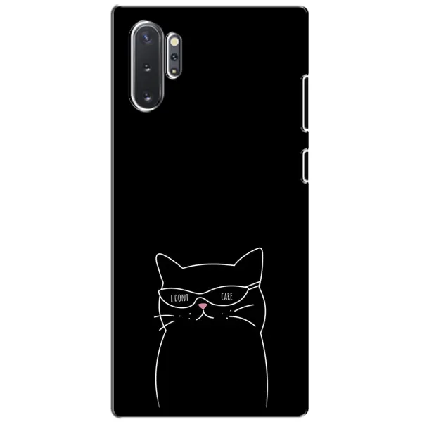 Чохол з принтом «Байдужий кіт» для Samsung Galaxy Note 10 Plus Чохол з принтом «Байдужий кіт» для Samsung Galaxy Note 10 Plus