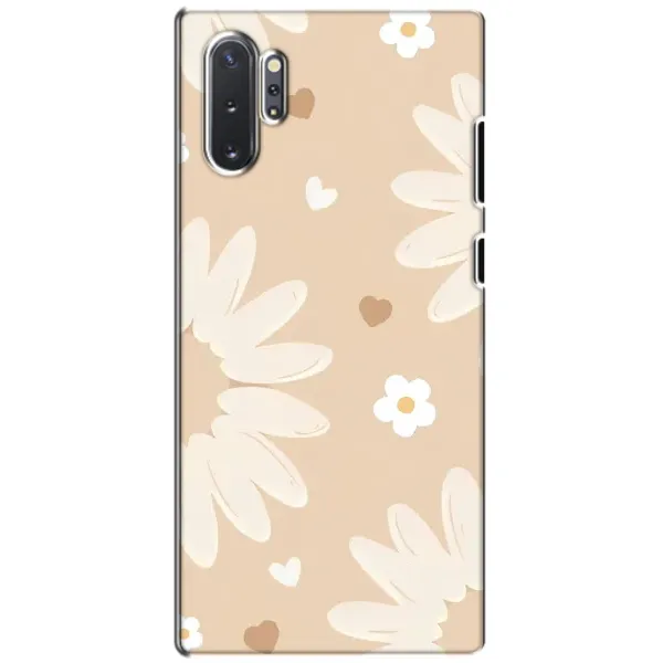 Чехол с принтом «Бежевые цветы» для Samsung Galaxy Note 10 Plus Чехол с принтом «Бежевые цветы» для Samsung Galaxy Note 10 Plus