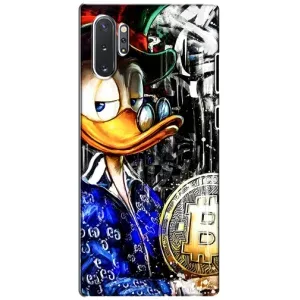 Чехлы для Самсунг Галакси Ноут 10 Плюс - Scrooge MagDag (PREMIUMPrint) (Биткойн Скрудж)