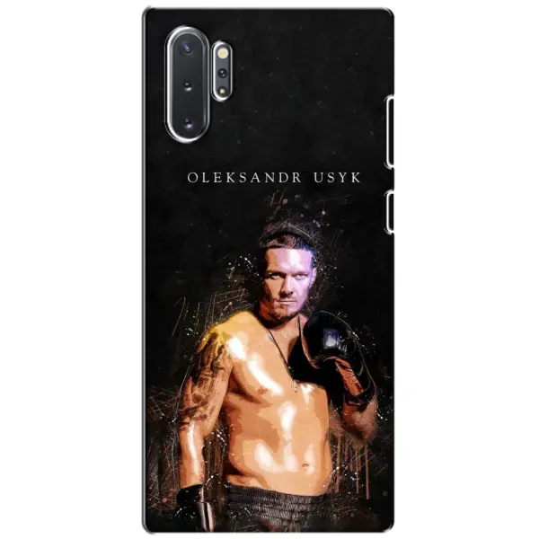 Чехол с принтом «Боксер Александр Усик» для Samsung Galaxy Note 10 Plus