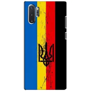 Украинские Чехлы для Samsung Galaxy Note 10 Plus с картинкой УПА (AlphaPrint) (Прапор УПА)