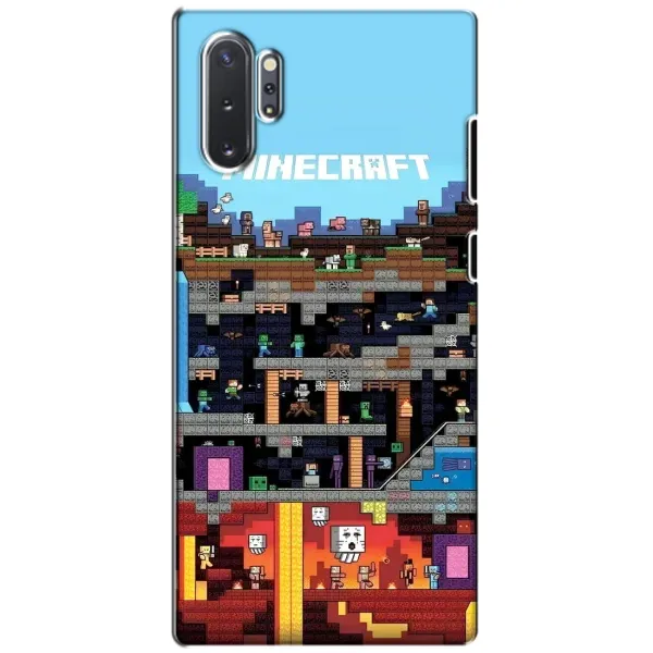 Чохол з принтом «фон Minecraft» для Samsung Galaxy Note 10 Plus Чохол з принтом «фон Minecraft» для Samsung Galaxy Note 10 Plus
