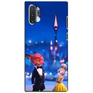Чехол Зоотрополіс на Samsung Galaxy Note 10 Plus (Романтический вечер Зверополис)