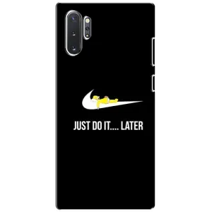 Чехол с Симпсонами для Samsung Galaxy Note 10 Plus (VPrint) (Гомер Later)