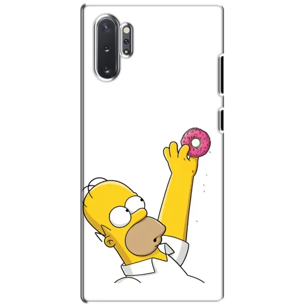 Чехол с принтом «Гомер с пончиком» для Samsung Galaxy Note 10 Plus Чехол с принтом «Гомер с пончиком» для Samsung Galaxy Note 10 Plus